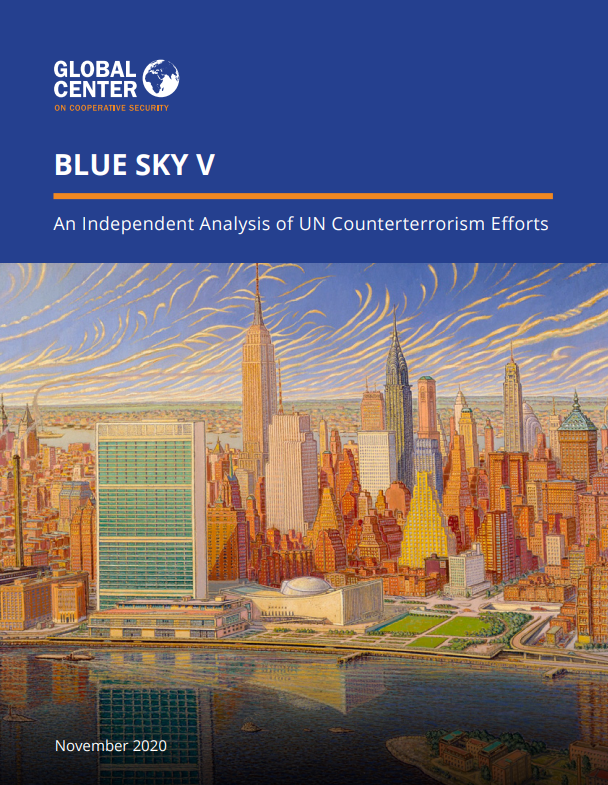 Blue Sky V Report Cover - Global Center on Cooperative Security Link to Blue Sky V